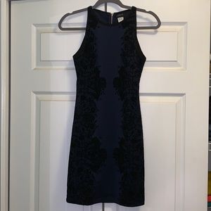 Navy/black dress